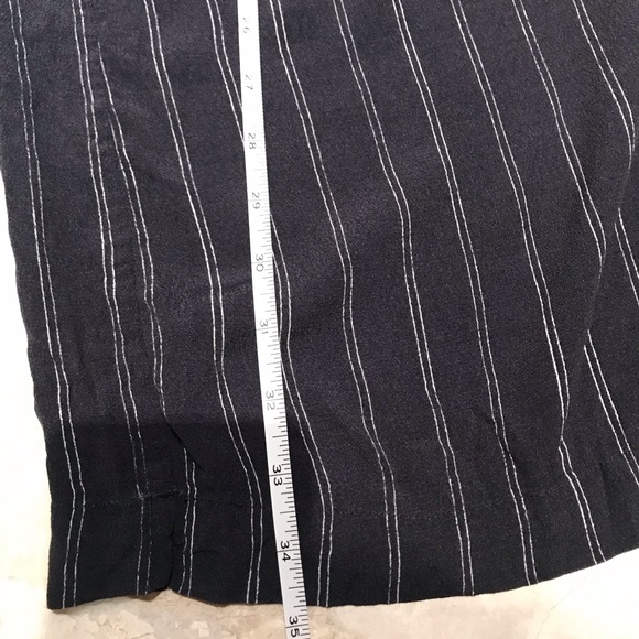 Wilfred Pinstripe Faun Wide-Leg Pant - Picture 15 of 16